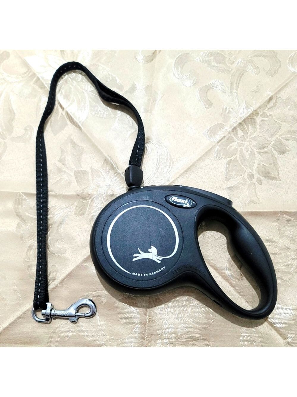 Flexi Classic Nylon Tape Retractable Lead for Medium Dogs 5 m cord